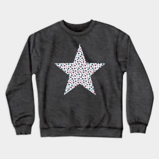 Colorful star Crewneck Sweatshirt